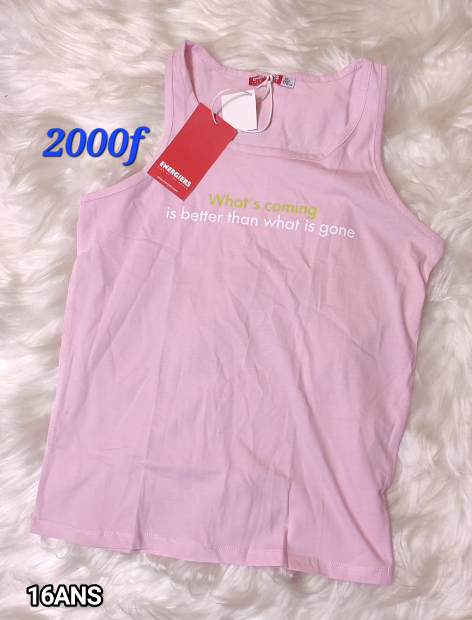 Débardeur Rose Energiers (16 ans)